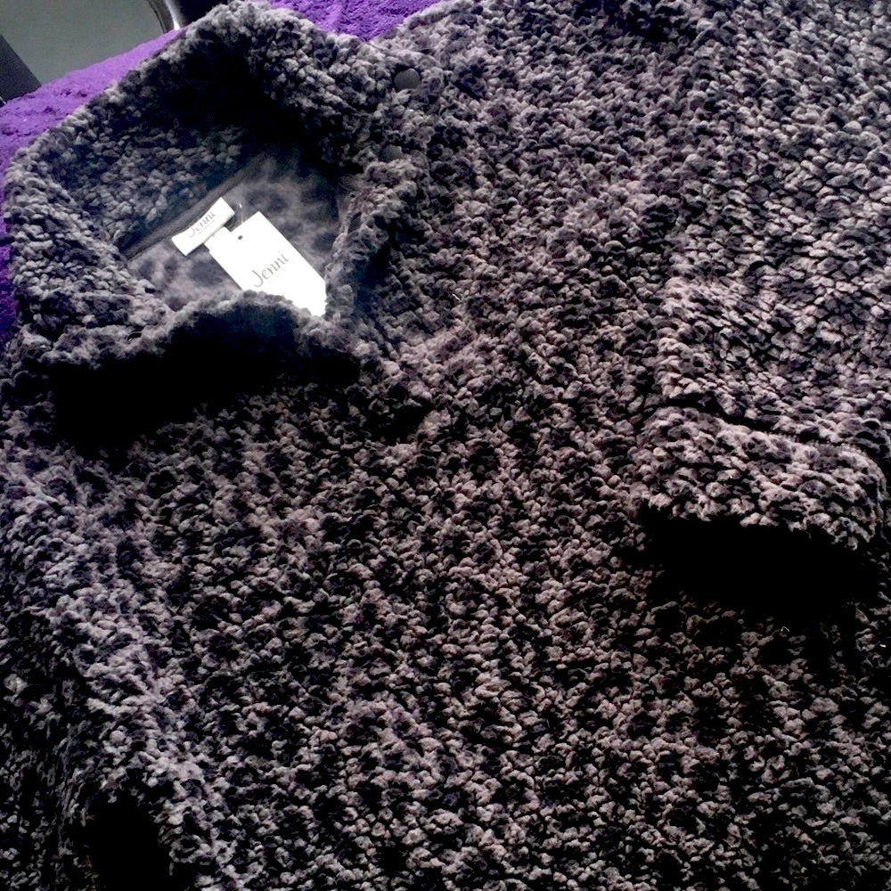Teddy Leopard Pullover
